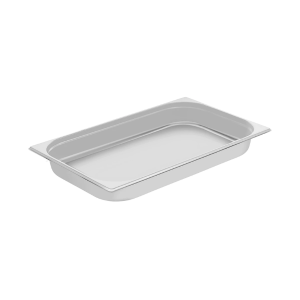 CHEF INOX ANTI-JAM STEAM PAN- 530x325x65mm