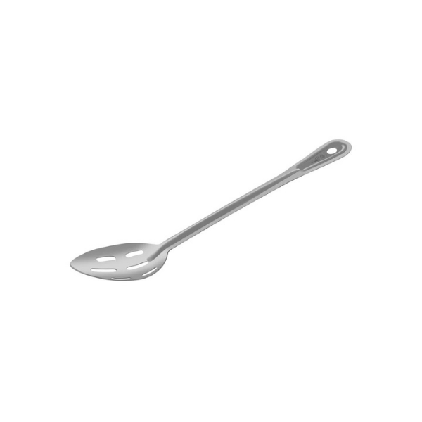 CHEF INOX SPOON BASTING SLOTTED 330MM
