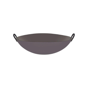 TOMKIN CHEF INOX ASIAN WOK IRON TWO HANDLES 450MM