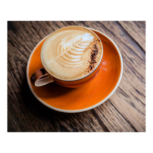 LONGFINE CLASSIC WARE CAPPUCCINO SAUCER 140MM GLOSS ORANGE