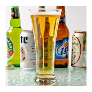 LIBBEY FLARE PILSNER GLASS 325ML