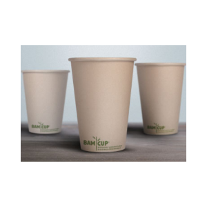 LONGFINE 12OZ BAMBOO COMPOSTABLE SINGLE WALL 355 ML(90MM)