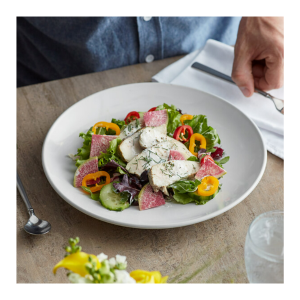 LONG FINE CLASSICWARE ROUND COUPE PLATE 255MM