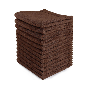 CANASIN POOL TOWEL BROWN COLOUR, 100% COTTON