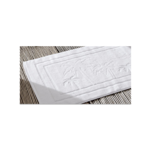 CANASIN BATH MAT, 100% COTTON, PLAIN JACQUARD