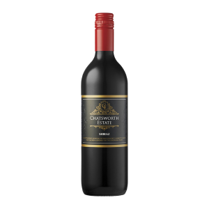 CHATSWORTH ESTATE BLACK AND GOLD SHIRAZ 12X750 ML