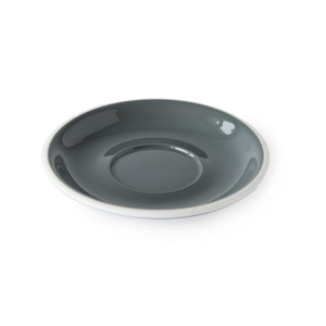 LONGFINE CLASSIC WARE CAPPUCCINO SAUCER 140MM GLOSS GREY